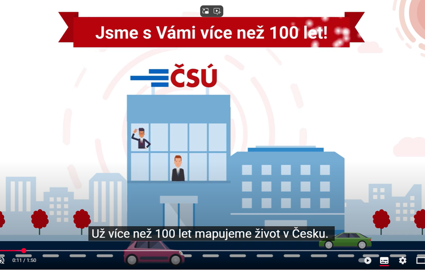 Jsme Český statistický úřad