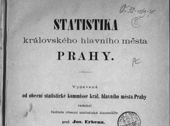 První statistická publikace o Praze