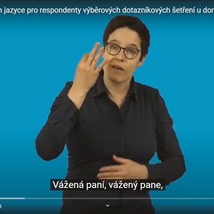 Informace ve znakovém jazyce