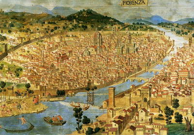 Už ve středověku měla Florencie více než 100 tisíc obyvatel.